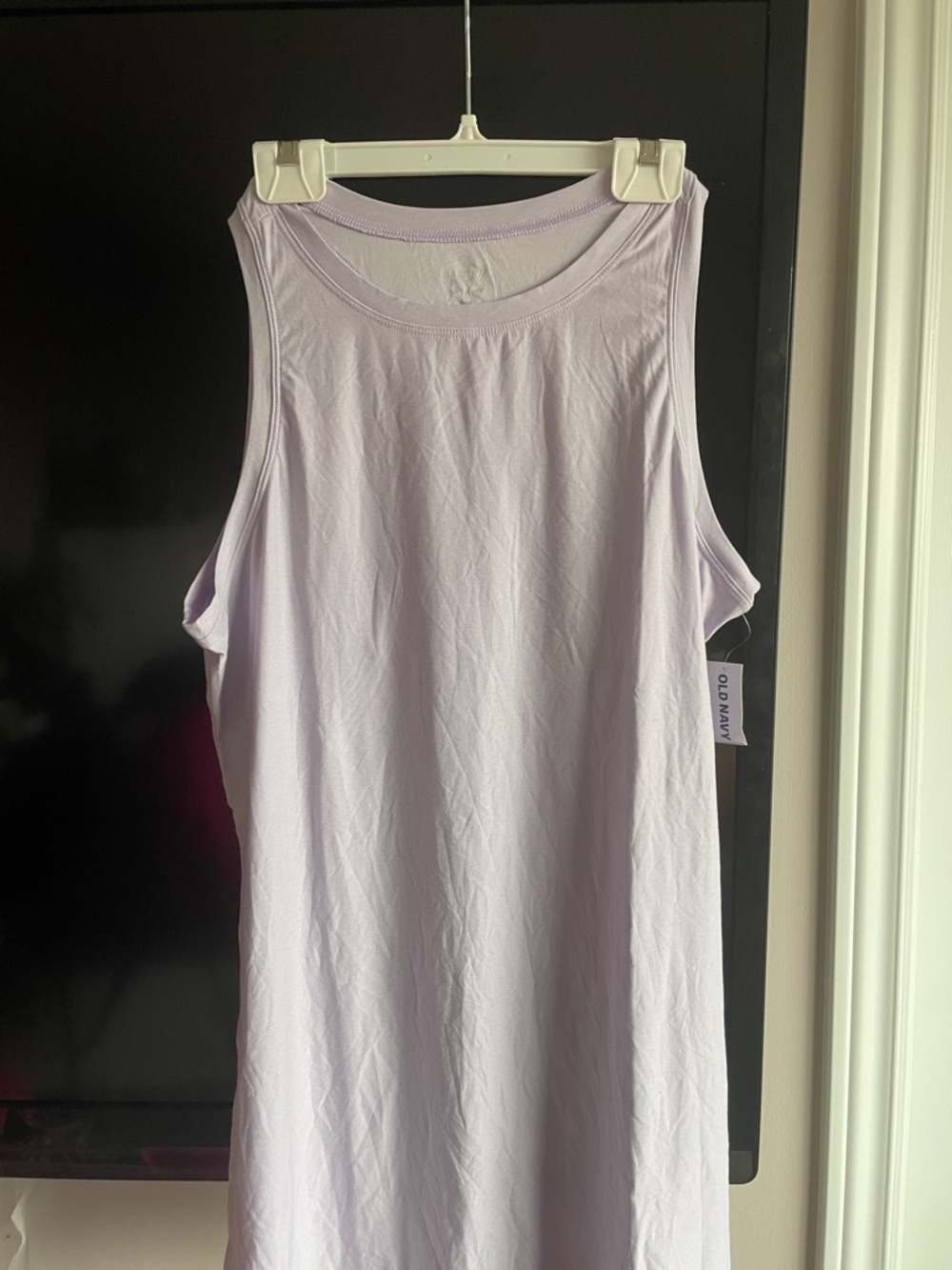 Old Navy Lavender Racerback Tank Dress